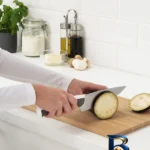 نمای جزئیات چاقو ایکیا مدل 576 بسته ۳ عددی پرداخت و جزئیات مواد