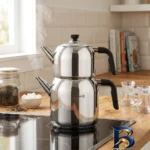 نمای جزئیات ست کتری و قوری کرکماز مدل KAPPA MEGA کد A۰۷۹-۰۱ گنجایش ۳ لیتر اصل پرداخت و جزئیات مواد