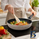 نمای جزئیات تابه گرانیت باکالیت مدل Granito پرداخت و جزئیات مواد