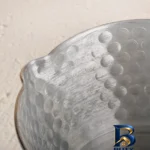 نمای جزئیات شیرجوش مدل E-۲۲-۳۴۶ طرح چکشی اصل پرداخت و جزئیات مواد