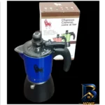 نمای جزئیات قهوه جوش باکیفیت مدل Moka crem R.H پرداخت و جزئیات مواد