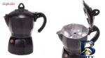 نمای جزئیات قهوه جوش موکا مدل Cof-۱Cup اصل پرداخت و جزئیات مواد