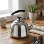 نمای جزئیات کتری استیل مدل Sooti با ظرفیت 4 لیتر پرداخت و جزئیات مواد