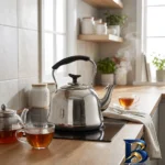 نمای جزئیات کتری استیل مدل Sooti با ظرفیت 2 لیتر پرداخت و جزئیات مواد