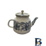 نمای جزئیات ست کتری و قوری مدل لعابی برگی گنجایش ۲.۵ لیتر ۱ لیتر اصل پرداخت و جزئیات مواد