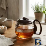 نمای جزئیات قوری تیمکس مدل 1200ML با کیفیت عالی پرداخت و جزئیات مواد