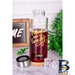 نمای جزئیات بطری یونیک طرح drink move مدل 3052 پرداخت و جزئیات مواد