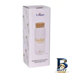 نمای جزئیات بطری آب یونیک طرح queen کد 3058 با گنجایش 1.03 لیتر پرداخت و جزئیات مواد