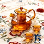 نمای جزئیات قوری توهانا مدل کامفورت با گنجایش 650 میلی لیتر پرداخت و جزئیات مواد