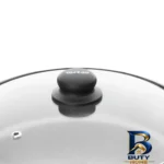 نمای جزئیات تابه تک ظرف کلاسیک با روکش گرانیت و در شیشه ای پرداخت و جزئیات مواد