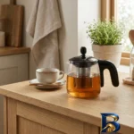 نمای جزئیات قوری مدل TS 070 مناسب برای چای ساز برند فلر پرداخت و جزئیات مواد