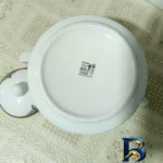 نمای جزئیات قوری صنایع تقدیس کد 02 با گنجایش 900 میلی لیتر پرداخت و جزئیات مواد