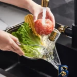 نمای جزئیات آبکش کریستالی مجموعه ۲ عددی پرداخت و جزئیات مواد