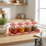 نمای جزئیات ست جای ادویه ۴ پارچه اشکان مدل n۱۱ اصل پرداخت و جزئیات مواد