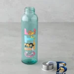 نمای جزئیات بطری آب شیشه ای انگلیش هوم مدل Looney گنجایش 0.5 لیتر پرداخت و جزئیات مواد