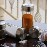 نمای جزئیات ست ادویه ۴ پارچه پیشگامان مدل بیسیک پرداخت و جزئیات مواد