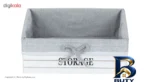 نمای جزئیات سبد ارگانایزر مدل WH۳-STORAGE-L اصل پرداخت و جزئیات مواد