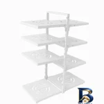 نمای جزئیات نظم دهنده کابینت لازا مدل KT-RK-۰۳-۰۸ اصل پرداخت و جزئیات مواد