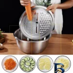نمای بسته بندی آبکش و آبگیر مدل class-۲ به همراه رنده اصل مهر کیسه و مواد