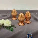 نمای جزئیات نمکدان مسی مدل تخم مرغ پرداز کد ZH۲۷۲.۲ بسته ۶ عددی اصل پرداخت و جزئیات مواد