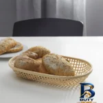 نمای جزئیات سبد نان ایکیا مدل KLYFTA با طراحی زیبا پرداخت و جزئیات مواد