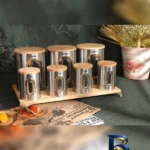 نمای جزئیات بانکه آرتیستون صنعت مدل TP۸۶۴۶ مجموعه ۸ عددی اصل پرداخت و جزئیات مواد