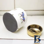 نمای جزئیات بانکه هرمس گلد مجموعه ۳ عددی باکیفیت پرداخت و جزئیات مواد