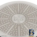 نمای کناری سرویس قابلمه و تابه گرانیتی ۱۰ پارچه برگهف مدل Leo پروفایل و ساختار