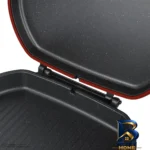 نمای جلو سرویس قابلمه و تابه گرانیت ۲۶ پارچه تکنو مدل آناهیتا برچسب کیسه و وزن