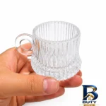نمای کناری سرویس قهوه خوری ۴ پارچه ۲ نفره مدل SAMIN۲۹ اصل پروفایل و ساختار