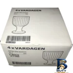 نمای کناری بستنی خوری ایکیا مدل VARDAGEN بسته ۴ عددی پروفایل و ساختار