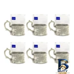 نمای کناری سرویس چای خوری 7 پارچه مدل پیتر پیوتر کد 8591 پروفایل و ساختار