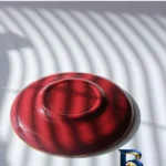نمای کناری ست فنجان و نعلبکی ۱۲ پارچه مدل IK/D/RED پروفایل و ساختار