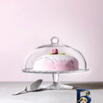 نمای کناری کیک خوری شیشه ای ایکیا مدل ARV-BROLLOP پروفایل و ساختار