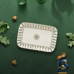 نمای کناری دیس پذیرایی گلدکیش طرح رویسا کد GK۷۰۱۱۳۱-۲ اصل پروفایل و ساختار
