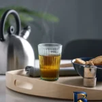 نمای کناری لیوان ایکیا مدل VARDAGEN-۲۰۲۴ بسته ۴ عددی اصل پروفایل و ساختار