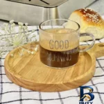 نمای کناری فنجان مدل قهوه خوری بسته ۶ عددی پروفایل و ساختار