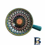 نمای سرو کاسه ایزنیک طرح سنتی مدل ترنج ایده سرو کاسه تنقلات