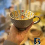 نمای کناری ماگ دنی هوم طرح Kasbah مدل لته خوری DHMUG-۰۵ اصل پروفایل و ساختار