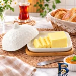 نمای کناری ظرف کره سرامیکی مدل کد 25593 پروفایل و ساختار