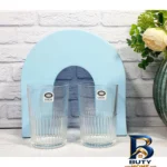 نمای کناری لیوان لیمون مدل شیاردار کد 350Ml بسته ۳ عددی پروفایل و ساختار