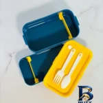 نمای کناری ظرف غذا پلاستیکی مدل فانتزی مناسب برای استفاده در ماکروویو پروفایل و ساختار
