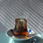 نمای کناری ست فنجان و نعلبکی ۱۲ پارچه مدل IK/NASERI/L پروفایل و ساختار