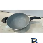 نمای کناری تابه عروس ووک با روکش گرانیتی و طراحی زیبا پروفایل و ساختار