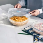 نمای کناری ظرف نگهدارنده ویرو کد 305 مجموعه ۳ عددی پروفایل و ساختار