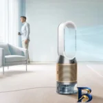نمای کناری دستگاه تصفیه کننده هوا دایسون مدل Humidify+Cool PH۲ De-NOx اصل پروفایل و ساختار