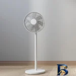 نمای کناری پنکه شیائومی مدل Fan 2 Lite با طراحی مدرن پروفایل و ساختار