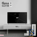 نمای کناری تلویزیون ۵۰ اینچ ال ای دی هوشمند جی پلاس مدل GTV-۵۰SU۷۸۸N اصل پروفایل و ساختار
