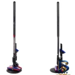 نمای کناری جارو شارژی هوشمند دایسون مدل Fluffycones Pencilvac پروفایل جعبه و مهرکاری