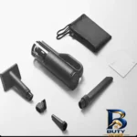 نمای در اتاق جارو شارژی دستی میجیا مدل MJXCQ۰۱QW با قدرت مکش ۲۱ کیلوپاسکال، باتری لیتیوم یونی ۲۴۰۰ میلی آمپر ساعت، توان موتور